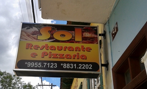 Onde comer em São Thomé das Letras: Restaurante da Sol. Provamos pratos a la carte bem fartos e muito saborosos.