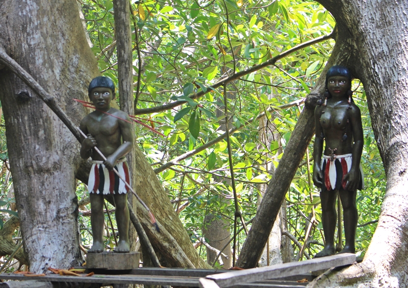 indios lenda manguezal marajó
