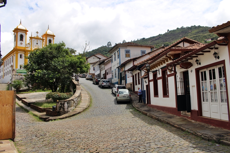 A Pousada do Ouvidor, em Ouro Preto, fica próxima à Igreja de Nossa Senhora da Conceição.