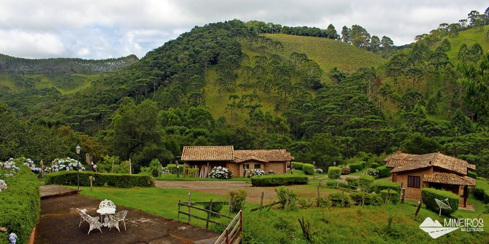 Pousada do Rio, uma pousada em meio a montanhas, na zona rural de Gonçalves.