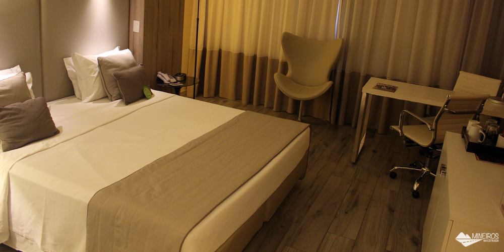 Radisson Blu Belo Horizonte, um hotel bem localizado, na região da Savassi, com quartos confortáveis e excelente café da manhã.