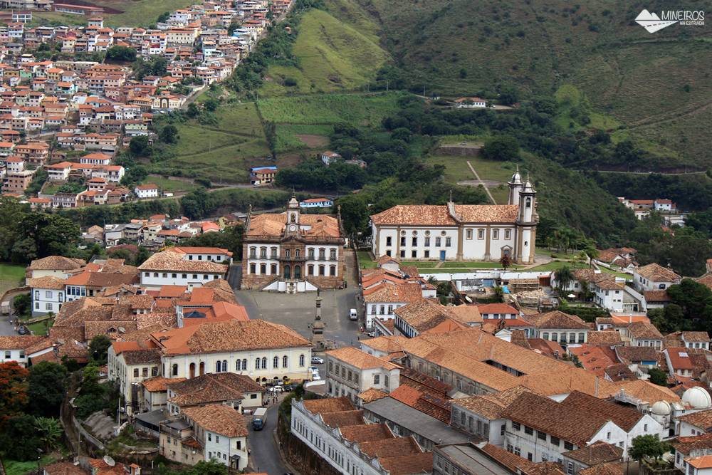 Ouro Preto, vista do Morro de São Sebastião.