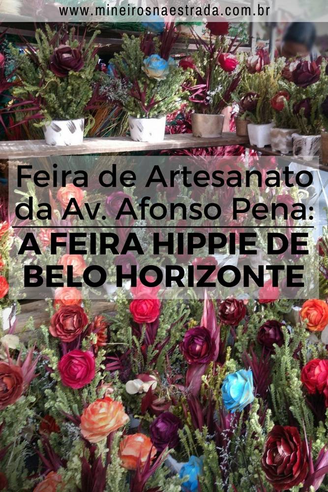 A Feira Hippie é a feira de artesanato dominical de Belo Horizonte, que acontece desde 1969, com mais de 2000 expositores.