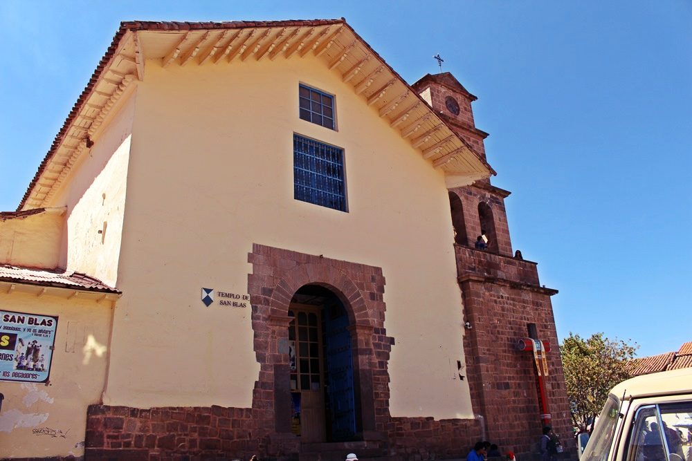 Templo San Blas, integrante do Circuito Religioso Arzobispal. A entrada está incluída no Boleto Religioso.