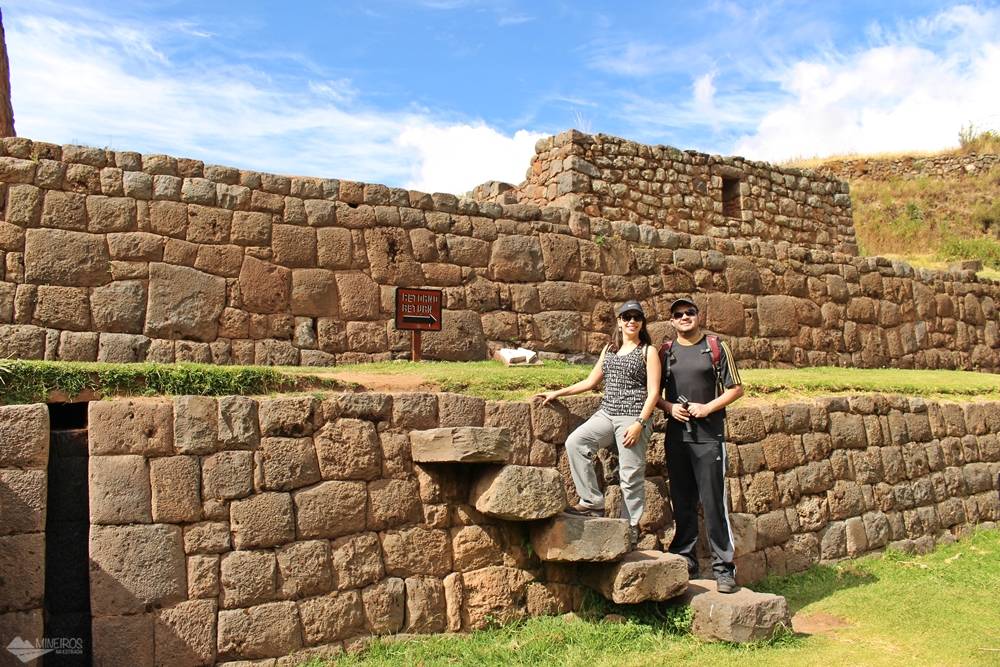 Sítio arqueológico de Tipón, a 27 quilômetros de Cusco e 3310 metros de altitude.