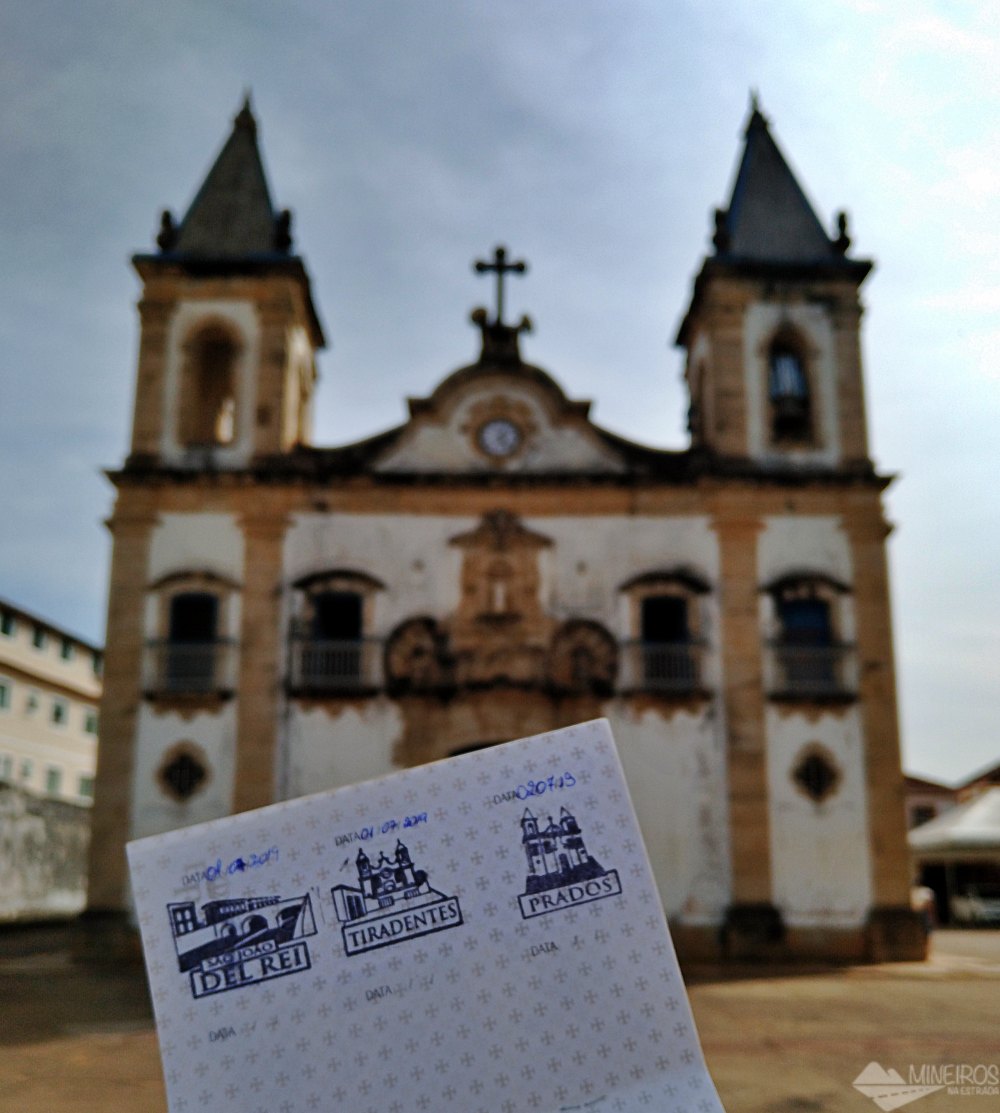 Carimbo Estrada Real Igreja Matriz de Prados
