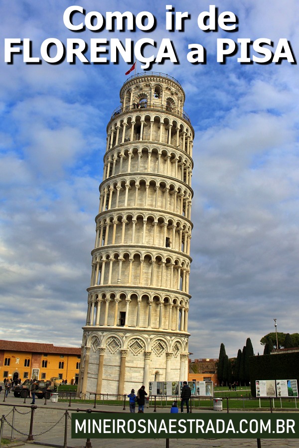 Aproveite a estadia em Florença para um bate-volta para a torre mais famosa do mundo. Veja como ir de Florença a Pisa de trem.