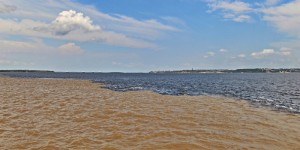 Manaus: o Encontro das Águas dos rios Negro e Solimões