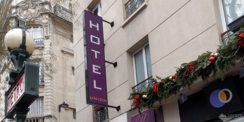 Hotel de L’Union: hotel barato e próximo ao metrô, em Paris